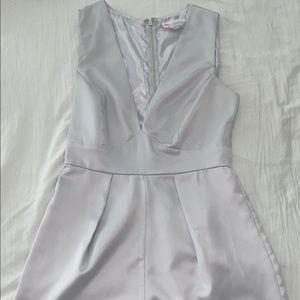 Silver Romper